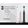 Rechargeable sonic electric toothbrush with LED indicator